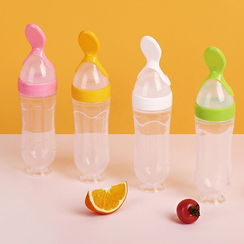 Biberon avec cuillère pour nouveau - né | EasyBottle™ - petitmondemagik