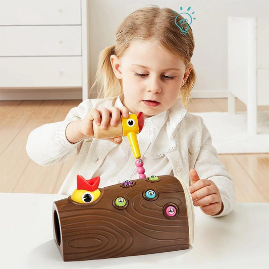 FeedingBird™ - Jouets magnétique attrape - ver | Jeux enfants - petitmondemagik