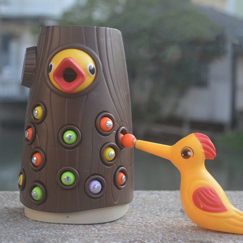 FeedingBird™ - Jouets magnétique attrape - ver | Jeux enfants - petitmondemagik