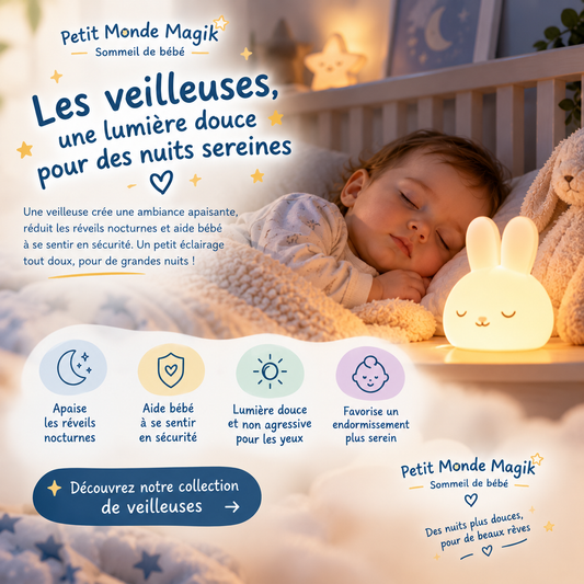 Veilleuses et accessoires pour des nuits paisibles