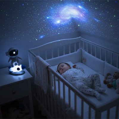 Veilleuse projection gardien des étoiles