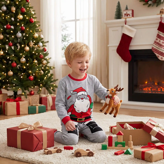Bébés pyjama Noël adapté garçons actifs