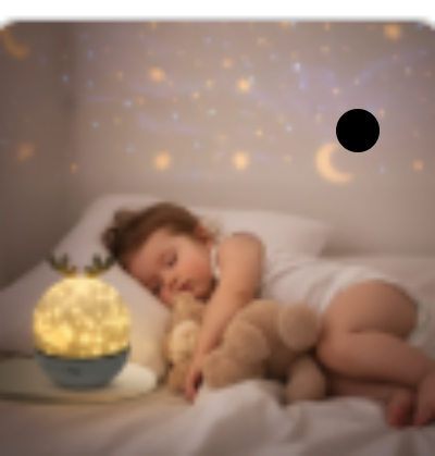 VEILLEUSE MUSICALE BEBE : DOUX CERF