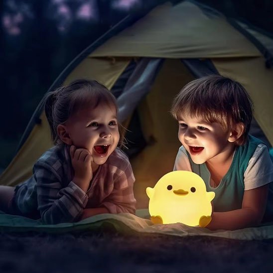 Veilleuse bébé P'tit canard/Lumière douce apaisante