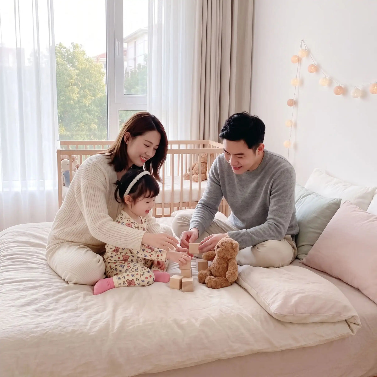 Pyjama bébé fille | Coton fleuri