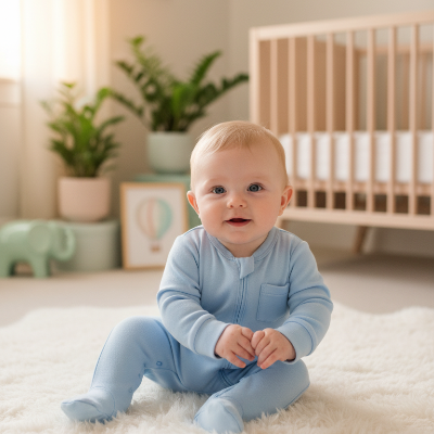 Pyjama bébé garçon bleu