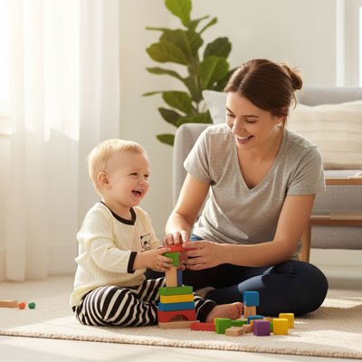 Pyjama bebe garçon souriant