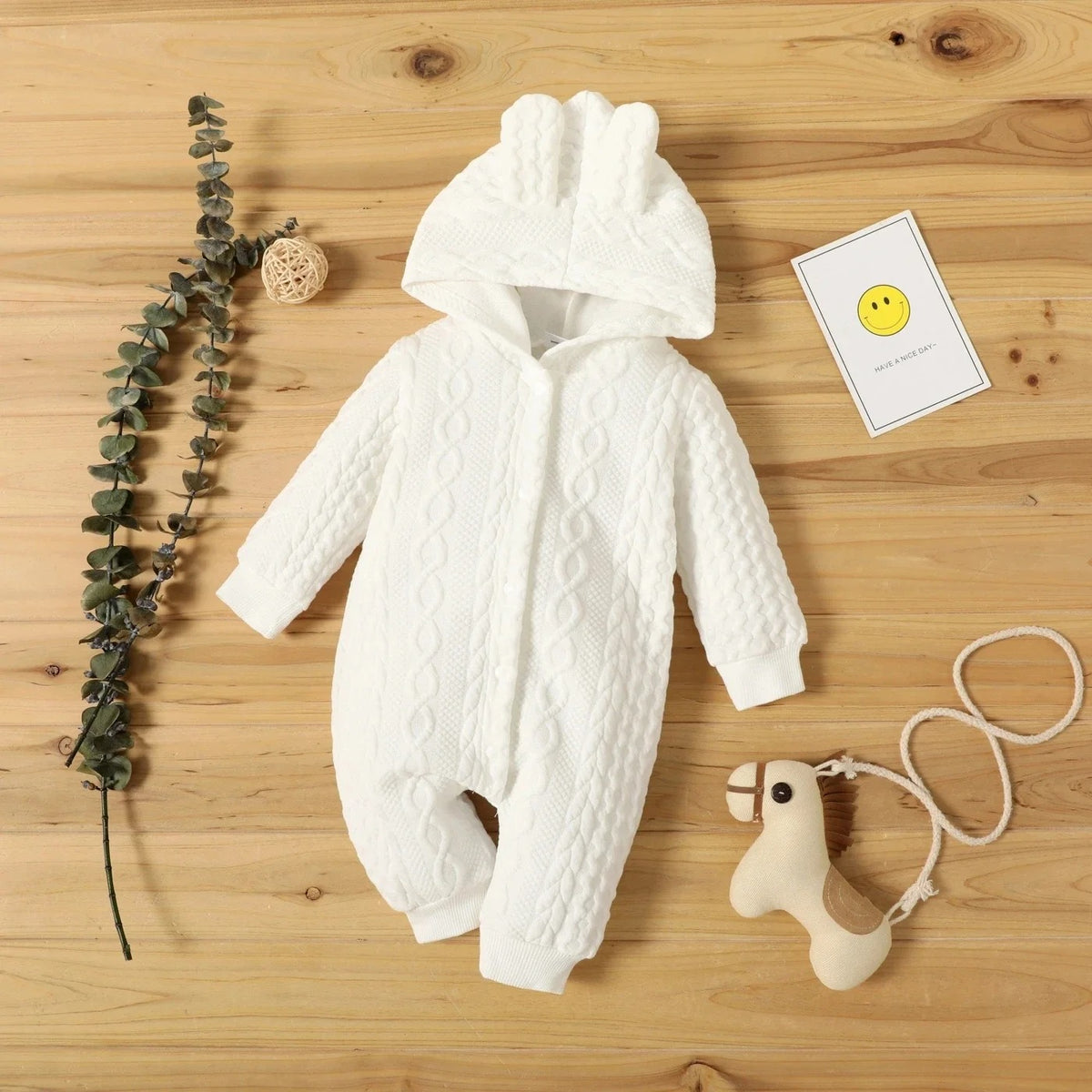 Pyjama bébé génération image blanc