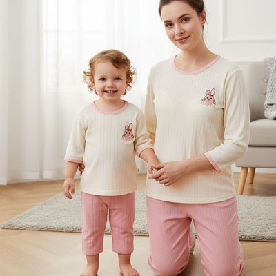 Pyjama bebe  mama petite fille