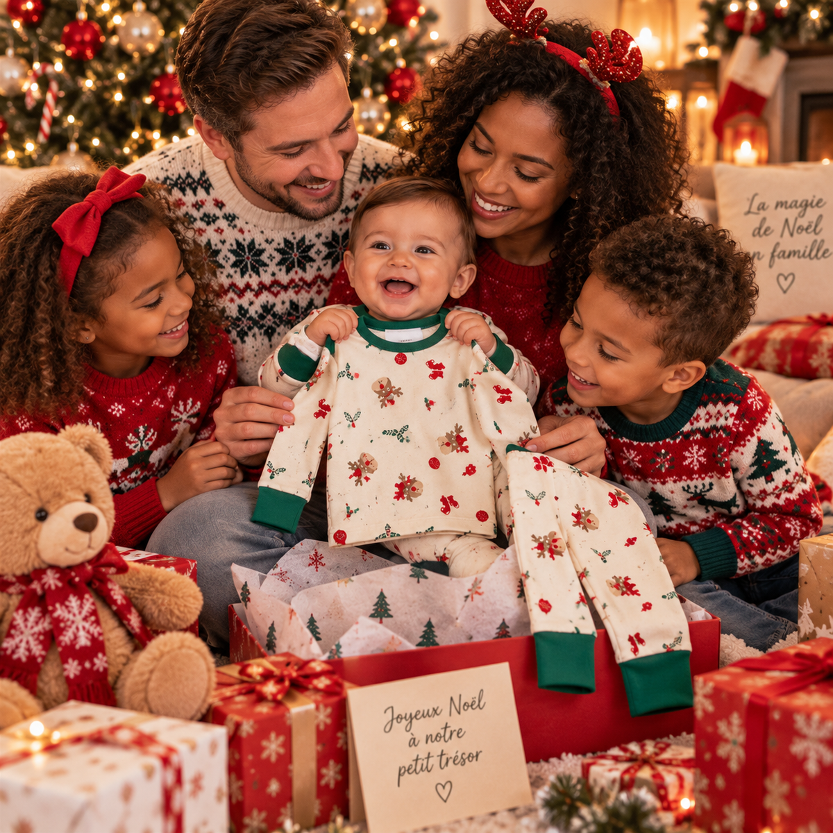 PYJAMA NOEL POUR BEBE | Ultra-Doux
