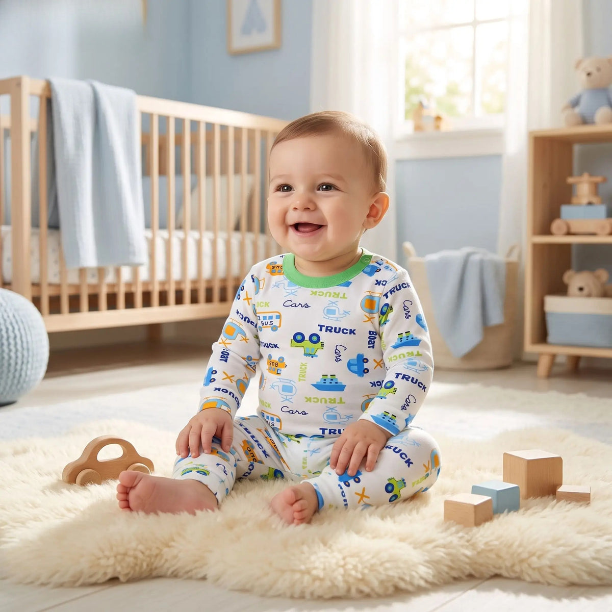 Pyjama pour bébé garçon | Coton Naturel