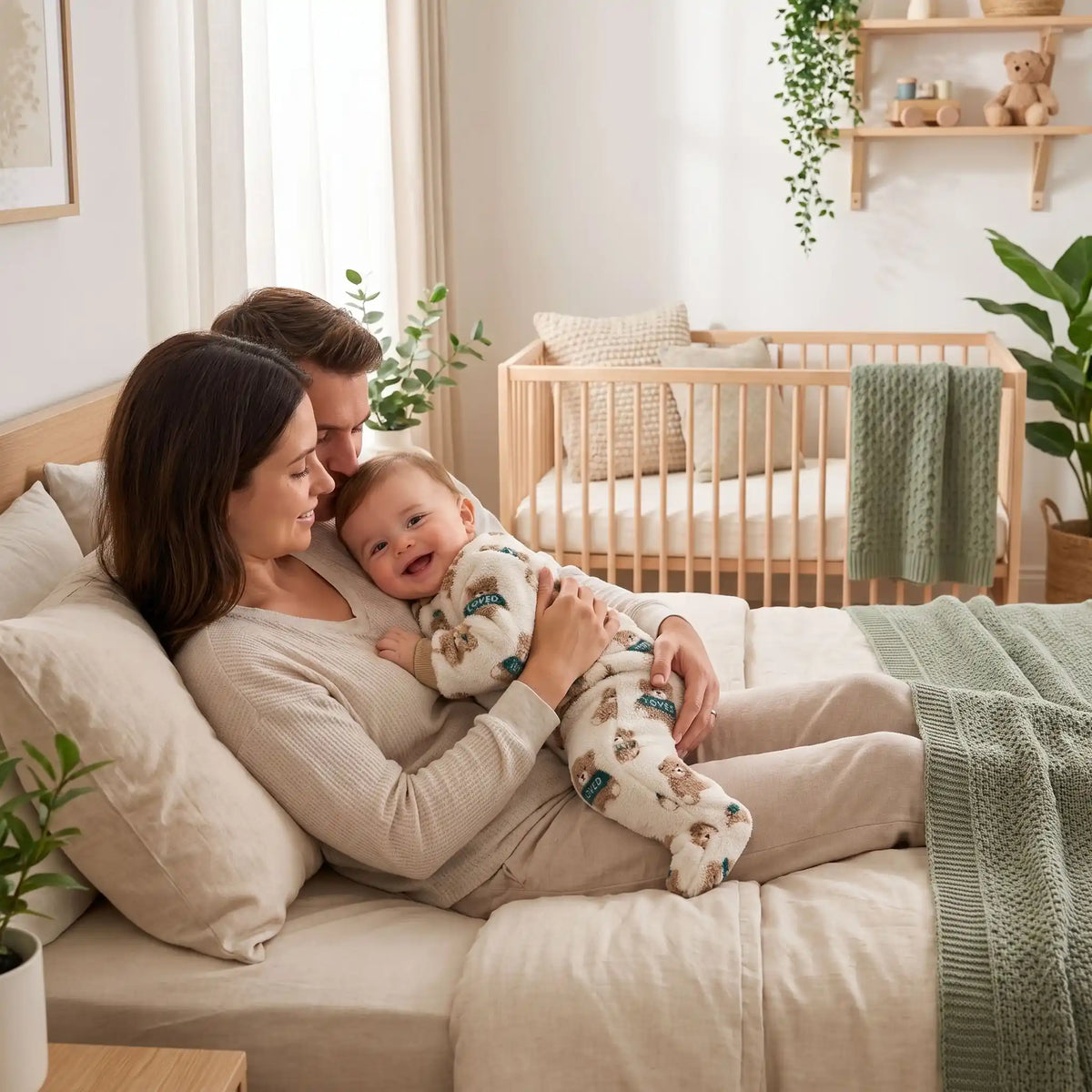 Pyjama BEBE garçon - Ours mignon | Polaire Douce
