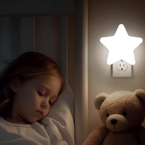 VEILLEUSE BEBE - ÉTOILE MURALE | LED Douce - petitmondemagik
