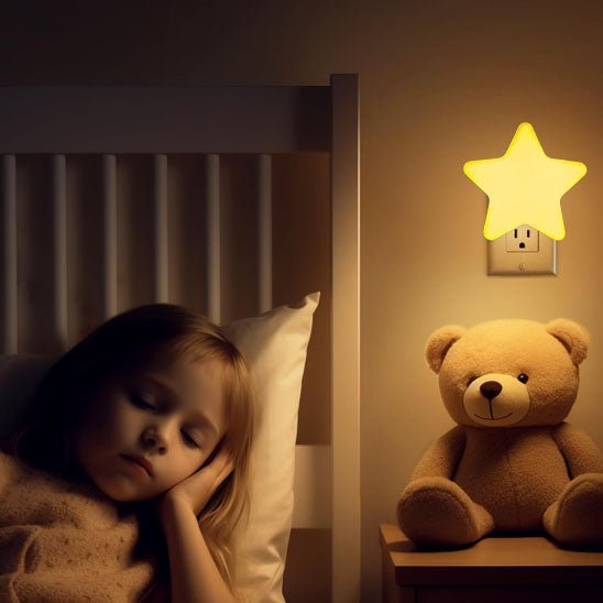 VEILLEUSE BEBE - ÉTOILE MURALE | LED Douce - petitmondemagik
