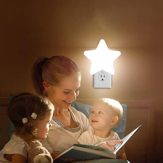 VEILLEUSE BEBE - ÉTOILE MURALE | LED Douce - petitmondemagik