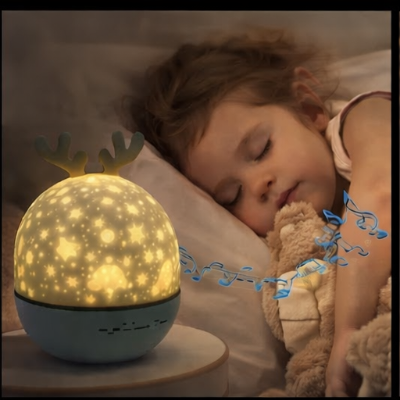 Veilleuse bébé lumière douce sommeil cerf