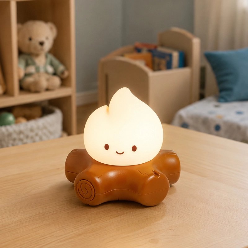 Veilleuse bruit blanc forme feu de camp