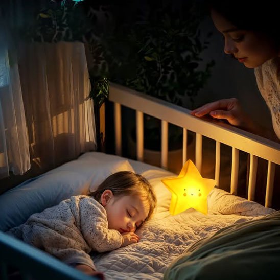 Veilleuse étoile enfant lumière douce